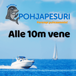 Pohjapesuri alle 10m vene