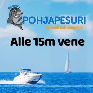 Pohjapesuri alle 15m vene