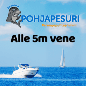 Pohjapesuri alle 5m vene